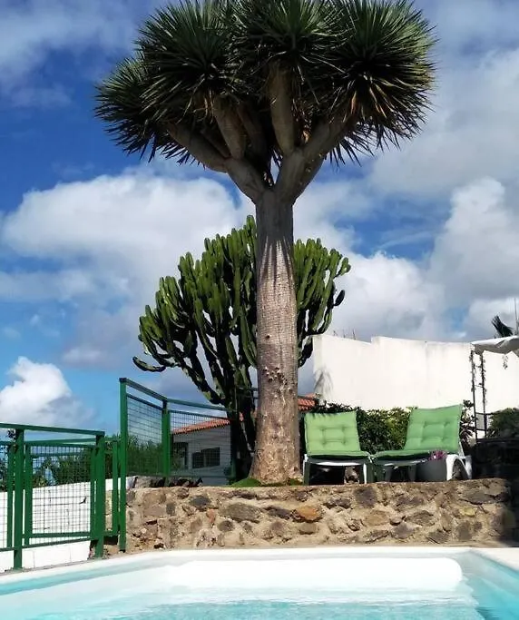 Simpatico Alojamiento Con Piscina Privada Y Vistas Sauzal Apartment