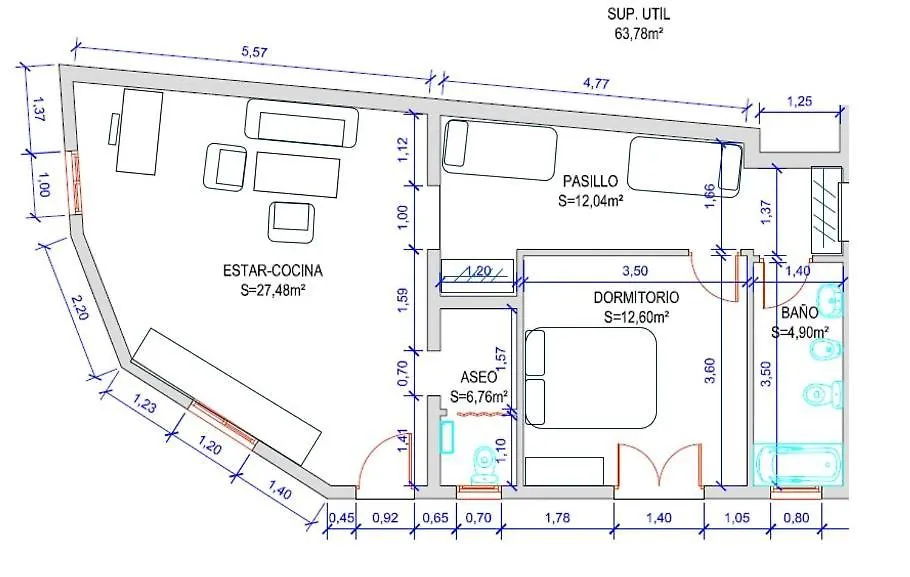 Simpatico Alojamiento Con Piscina Privada Y Vistas Саусаль Апартаменты